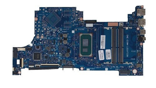 HP 15-Bs Motherboard with Intel I3-7100U CPU, model 924749-601, for laptop repair and upgrades.