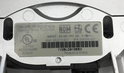 HP 282215-B21 USB Serial Desktop Cradle for iPAQ 3.0 H3800/H3900 Pocket PCs, stable charging and data sync.