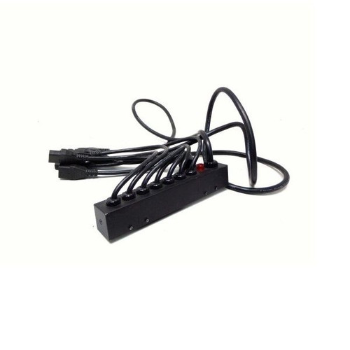 HP 358698-001 fixed cord cable for PDU extension bar, durable power connection, suitable for data center use.