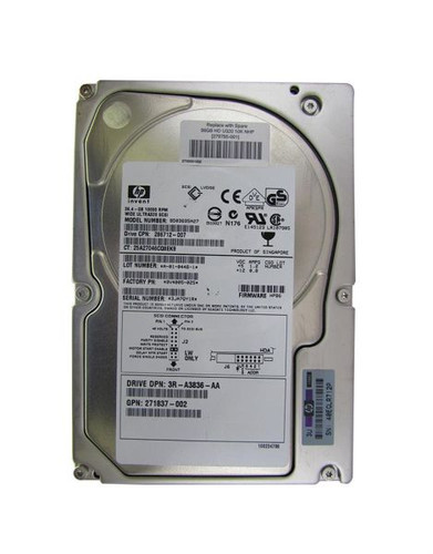 HP 3R-A3836-AA 36.4GB 10,000RPM Ultra320 SCSI Hard Drive