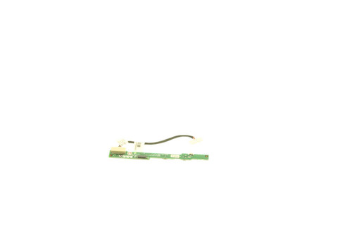 HP 383511-001 button board with attached cable, replacement part for laptop keyboards, easy to install.