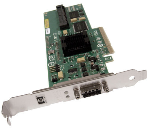 HP 435216-001 8 Port SAS RAID Controller for Servers, high-performance storage management.