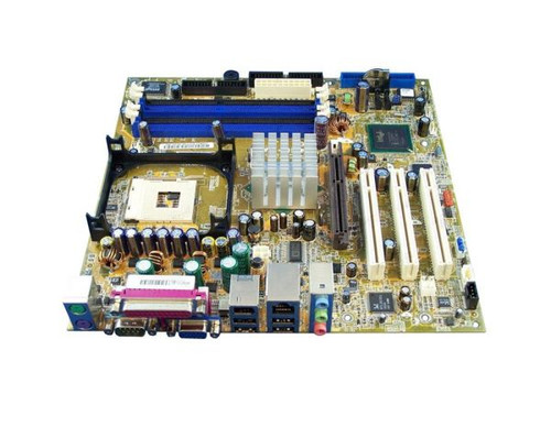 HP 5187-4885 motherboard, reliable replacement for LGA 1155 PCs, durable with multiple ports and integrated components.