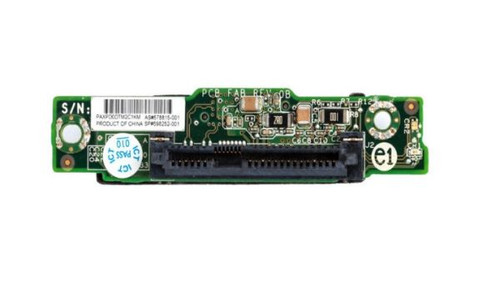 HP 598252-001 1-Bay 2.5" Hard Drive Backplane for ProLiant BL465C G7, durable and easy-to-install storage component.