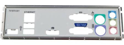 HP - 741870-001 - Motherboard I/O Shield