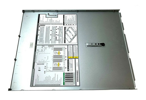 HP 875052-001 Top Cover SFF with Label for Small Form Factor desktops, durable plastic, easy installation.