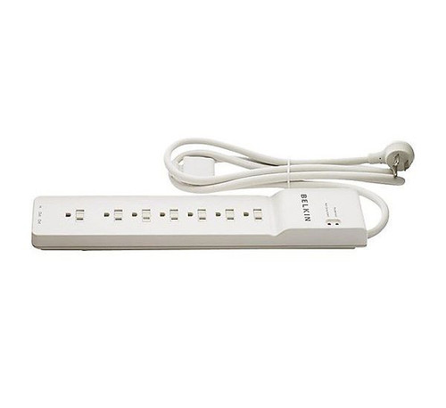 HP Belkin AG290AA 7-Outlets Surge Suppressor Receptacles for protecting electronic devices.