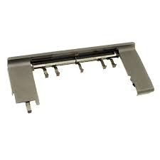 HP CC419-67904 output bin bezel from HP printers, durable plastic, easy to install, ideal for maintaining output tray.