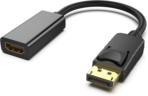 HP D0Z52AV DisplayPort to HDMI Adapter Cable, supports high-definition video transfer for work or home use.