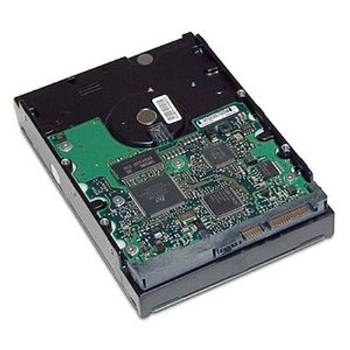 HP DY261AV 74GB 10,000RPM SATA 3.5-inch hard drive for high-speed data storage and server use.