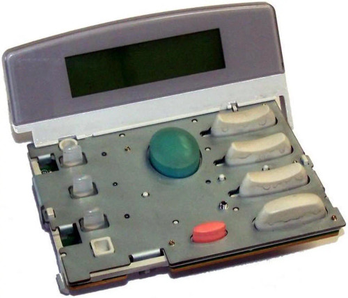 HP Handheld Remote Control Unit 628797-001 for electronics, portable, easy-to-use, ideal for remote operations.