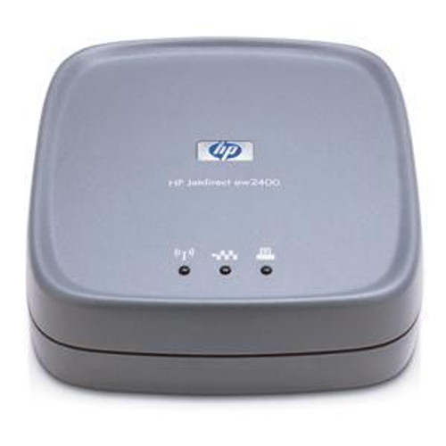HP JetDirect EW2400 Wireless 802.11b/g USB External Print Server for network printing and sharing