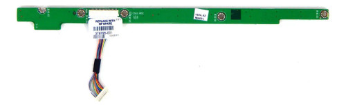 HP LED Circuit Board 379795-001 with cable for repair or replacement in electronic devices.