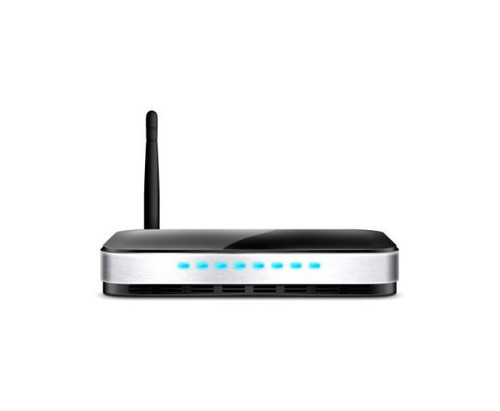 HP MSR1003-8 4GHz Atom Router with 8 Gigabit Ethernet ports, 512MB RAM, and 256MB Flash, for network connectivity.