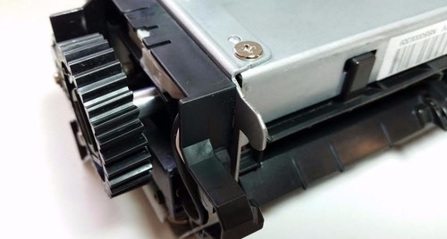 HP NC6230 top cover with touch panel, durable design, ideal for laptop repairs and replacement.