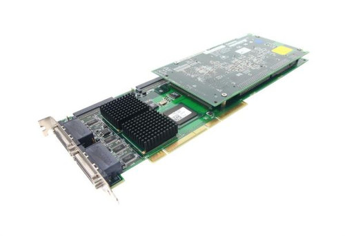 HP NetRAID 4-Channel SCSI PCIe Disk Array Controller D9161-60001, 64MB cache for versatile data storage.