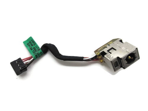 HP Pavilion 14-B000 DC-IN Cable, Part 697921-001, for laptop power connection, durable and reliable.