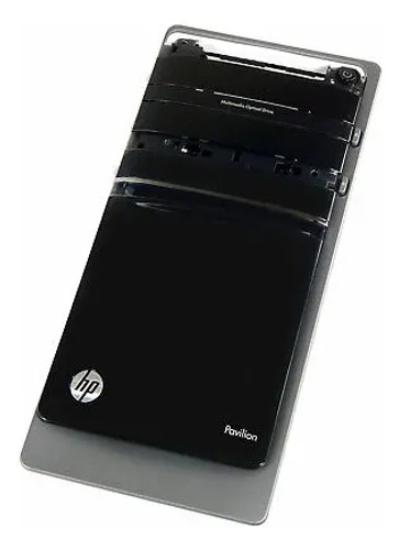 HP Pavilion P7-1110 front bezel assembly, 661868-001, for desktop PC front panel replacement.