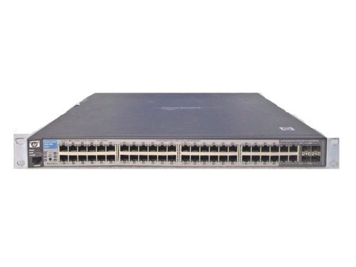 HP Procurve Switch 2810-48G 48-Port Managed Ethernet Switch, part J9022A#ABA, for network infrastructure.