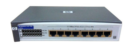 HP - J4097B#ABA - Network Switch 8-Port Fast Ethernet 10/100Base-TX