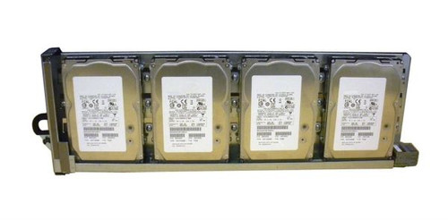 HP QR622A 4x600GB 15000RPM Fibre Channel HDD magazine for 3PAR StoreServ 10000 storage systems.