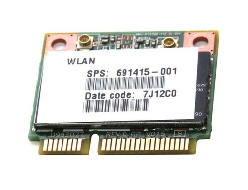 HP Ralink RT5390 802.11 b/g/n WiFi WLAN Half Mini PCIe Express Card for laptops, provides wireless connectivity.