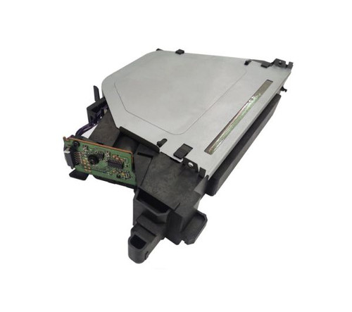 HP RG5-7474 laser scanner assembly for CLJ 4610/4650 series, key component for high-quality printing and scanning tasks.