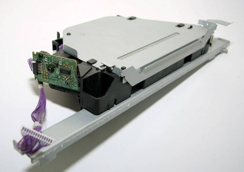 HP RG5-7681 Laser Scanner Assembly for CLJ 5550 Series, replacement part, essential for printer scanning functions
