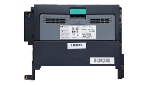 HP RM1-6444 rear cover assembly for LJ P2055 series, durable plastic, easy to install, replacement part.