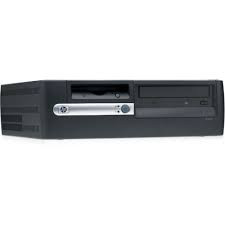 HP RP5000 POS Base Unit in retail with sleek design for durable transactions.