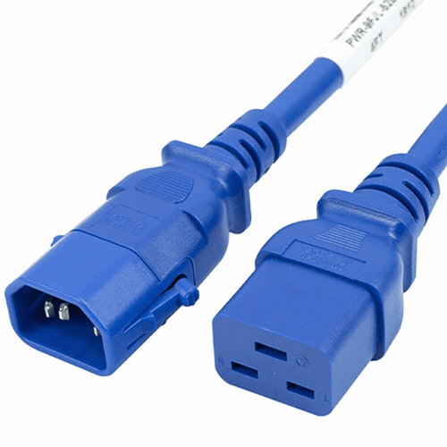 HP SG508A 4.5ft C13-C14 data cable, durable connector, ideal for server and networking applications.