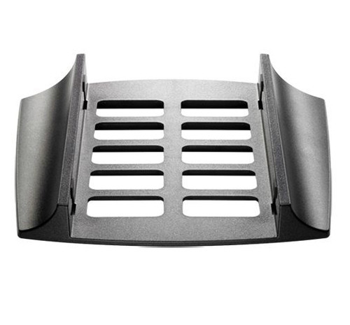 HP VN569AA 2009 Sff Twr Stand, durable metal, supports small form factor desktops in office or home setup.