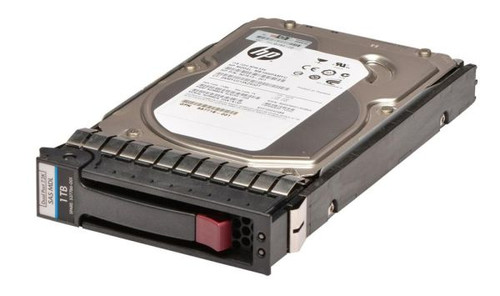 HPE 1TB SAS 6Gb/s 7200RPM 3.5-inch internal hard drive for ProLiant G8/G9 servers, reliable data storage.