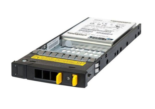 HPE 3.84TB SAS 6Gb/s 2.5-inch SSD with tray for 3PAR StoreServ M6710, hot swap, reliable high-capacity storage.