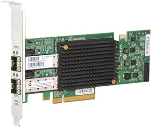 HPE 3PAR 9000 2-Ports 10Gbps iSCSI Converged Network Adapter Q0E98A for data center, high-speed storage networking
