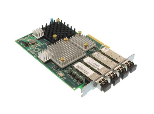 HPE 4-Ports 8GbE Fiber Channel Adapter, model 683259-001, for high-speed data transfer in enterprise storage networks.