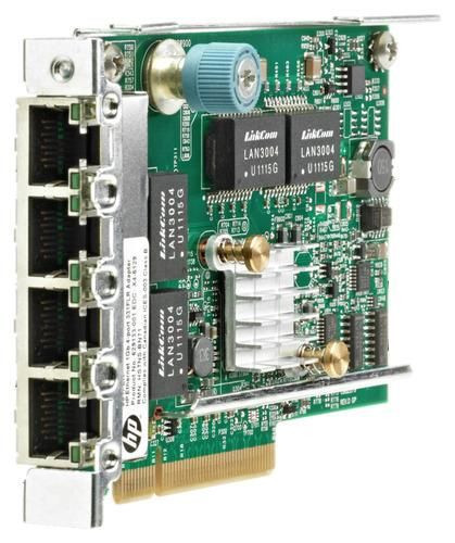 HPE MC990 Quad-Ports RJ-45 1Gbps Ethernet Adapter for network connectivity, high-speed 1000Base-T, part H7B75A.