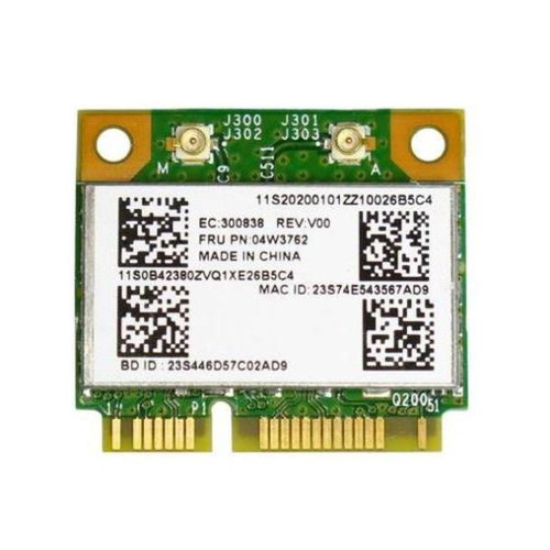 IBM - 04W3762 - Wireless Card 802.11n Mini Wi-Fi Bluetooth Combo