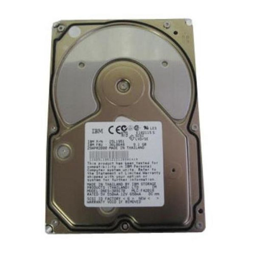 IBM 09J1035 4GB 5400RPM Ultra SCSI 3.5" hard drive with 448KB cache, ideal for enterprise server storage.