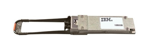 IBM 10GbE 850nm SR XFP Fibre Transceiver, part 32R1879, for high-speed Ethernet network connections.