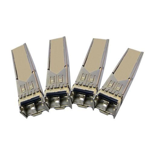 IBM 17P9211 4-pack 4Gb Fibre Channel SFP Module for BladeCenter, short wave, hot-swappable, reliable data transfer.