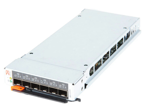 IBM 20-Ports 4GB SAN Switch Module 32R1819 for BladeCenter, high-speed storage network connectivity.
