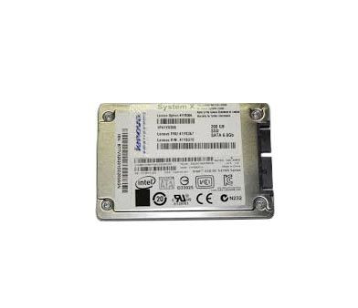 IBM 41Y8367 S3700 200GB SATA MLC SSD for HX5 HS22v x222 x240 enterprise storage, high-speed data transfer.