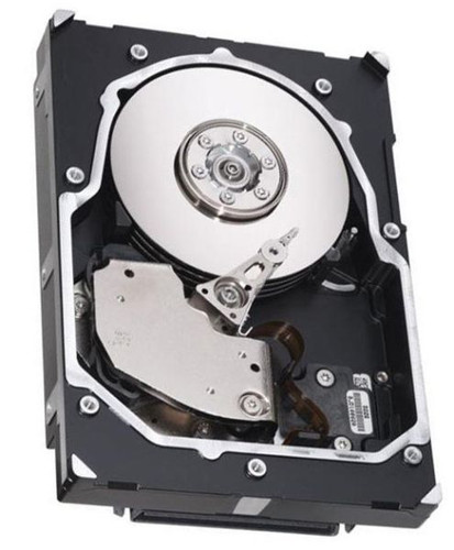 IBM 450GB 15000RPM Fibre Channel E-DDM 3.5-inch HDD, high-speed data storage for enterprise server environments.
