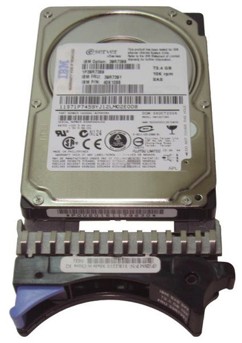 IBM 900GB 10000RPM SAS 6.0 Gbps 2.5" Hard Drive, part 00Y5721, for high-performance enterprise storage.