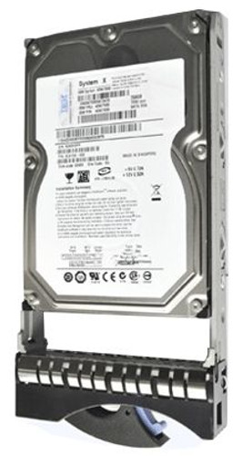 IBM 91Y9879 3TB 7200RPM SAS 6Gb/s Nearline Hot-Swap 3.5-inch HDD for enterprise data storage.
