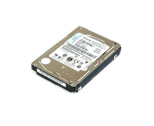 IBM 99Y0268 300GB 15K SAS 2.5-inch HDD for enterprise server storage, high-speed data access.