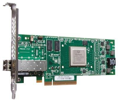 IBM QLogic QLE-2660 16Gb FC Single Port HBA for System x, high-speed fiber channel adapter for enterprise storage.