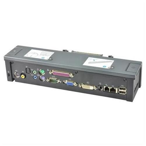 IBM ThinkPad USB Port Replicator 45K1612 for laptops, offers extra USB ports and expandability in a desktop workspace.