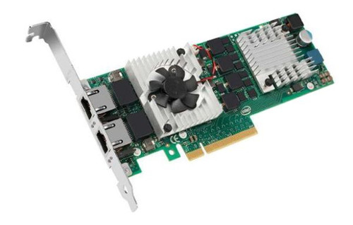 IBM X520-T2 10Gbps Dual Ethernet Server Adapter for ThinkServer RD330/RD430, high-speed network connectivity.